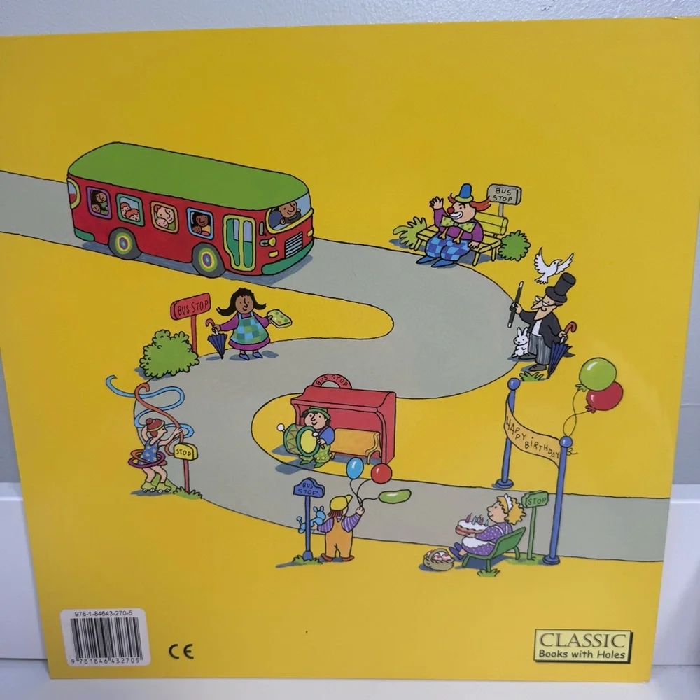 Four New Kids baby books CD Sing Along Interactive Wheels‎ Bus Ants Bones Meadow